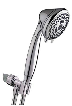 Waterpik Power Spray Plus Hand-Held Shower Head with 12 Settings