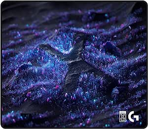 Logitech G640 SE Large Cloth Gaming Mouse Pad, Optimized for Gaming Sensors, Moderate Surface Friction, Non-Slip Mouse Mat - 10th Anniversary