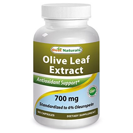 Best Naturals Olive Leaf Extract, 700 Mg, 90 Count