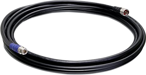 TRENDnet LMR-LW400 Low Loss N-Type Male to N-Type Female Cable, 6m (19.6 ft.), 2.4/5GHz Compatible, TEW-L406