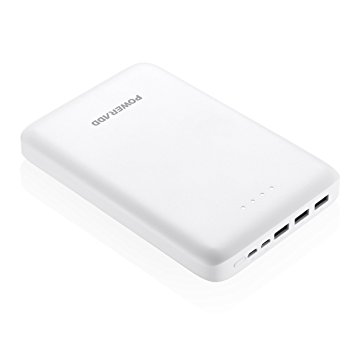 Poweradd Pilot Pro 3 30,000mAh 3-Port USB Output (4.2A output) Portable USB Charger External Battery Pack Power Bank for iPhone, iPad, iPod, Samsung Galaxy series, most other Phones and Tablets- White