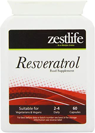 Zestlife Resveratrol - Pack of 60 Capsules