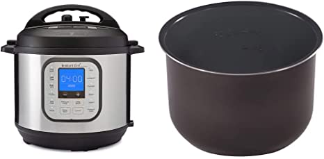 Instant Pot Duo Nova 7-in-1 Smart Cooker, 5.7L - Slow Cooker, Rice Cooker, Sauté Pan, Yoghurt Maker, Steamer and Food Warmer & Ceramic Non-Stick Inner Pot - 5.7 Litre