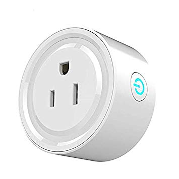 Dynamics Mini Smart Outlet, Amazon Alexa & Google Assistant compatible, No Hub Required, ETL Listed, 2.4GHz Wifi Enabled Remote Control Smart Socket