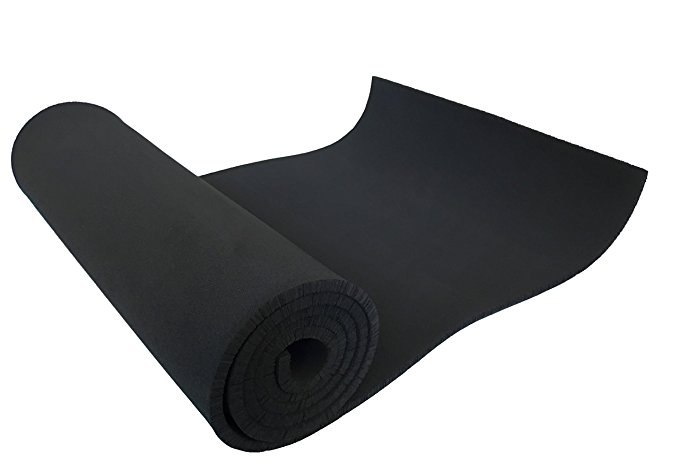XCEL Neoprene Foam Sheet - 54" Wide x 12" Length x 1/4" Soft/Medium for Cosplay, Costume, Padding, DIY, and Gaskets