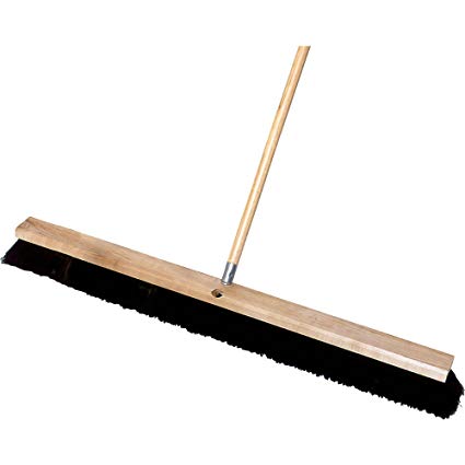 Rubbermaid Commercial Polypropylene Hardwood Block Medium Floor Sweep, 36-Inch