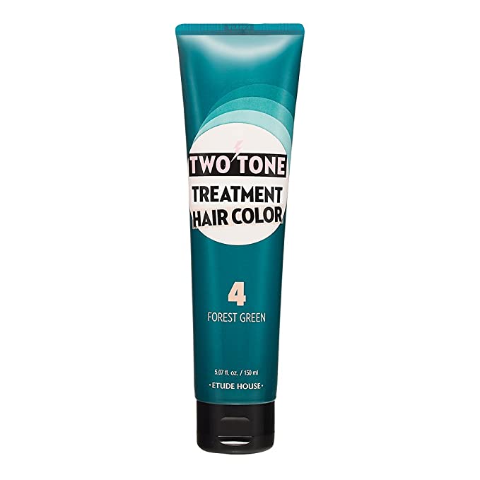 Etude House Two Tone Treatment Hair Color 150ml (#04 Forest Green)