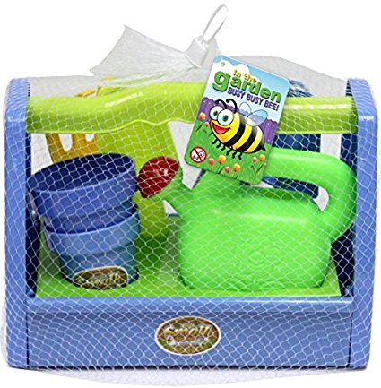 Childrens Gardening 9 Piece Tools Play Set & Carry Case by KandyToys