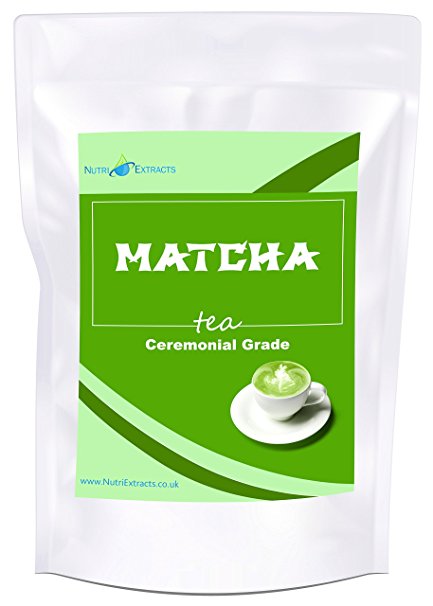 Matcha Green Tea Powder Large 200g Pouch Ceremonial Grade - for, tea, mixing, baking, antioxidant, weight loss, Cleansing, Matcha Powder suitable for Vegan & Vegetarian