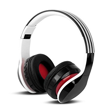 FX-Victoria over-ear headphones for Music Car Receiver, FM Transmitter Bluetooth, Car Kit, Audio Receiver Adapter (D411-Black)