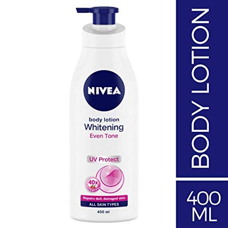 Nivea Whitening Even Tone UV Protect Lotion, 400ml