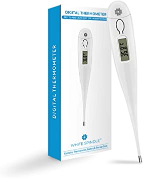 Digital Thermometer for Fever Oral Thermometer with Fast Reading - Underarm, Rectal and Oral Thermometer for Adults, Babies and Kids | Accurate Digital Thermometer Oral
