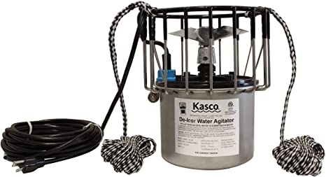 Kasco Marine Deicer ½ HP Lake & Pond De-icer 120V (50Ft Power Cord) Water Deicer for Ponds, Lakes & Dock Bubbler