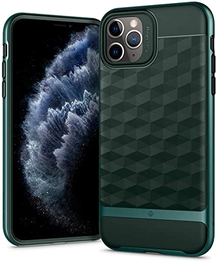 Caseology Parallax for Apple iPhone 11 Pro Case (2019) - Midnight Green