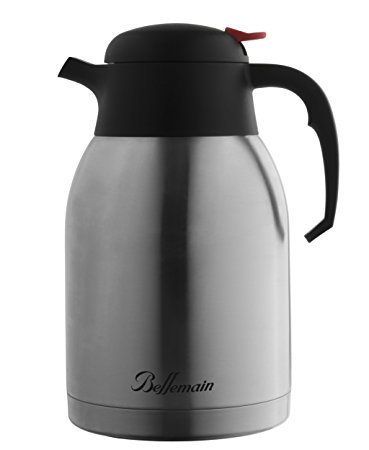 Bellemain 2 Liter Stainless Steel Double Wall Insulated Carafe