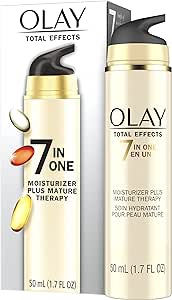 Olay Total Effects 7-in-One Face Moisturizer with Vitamin B3, Niacinamide, Mature Therapy Treatment, 50 mL