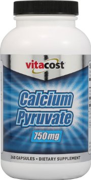 Vitacost Calcium Pyruvate -- 750 mg - 240 Capsules