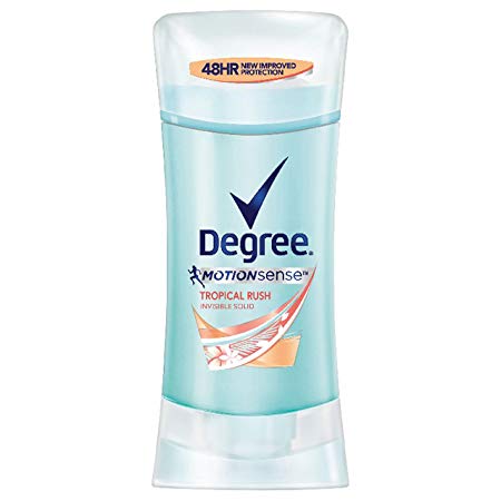 Degree Women MotionSense Antiperspirant Deodorant, Tropical Rush, 2.6 oz (Pack of 6)