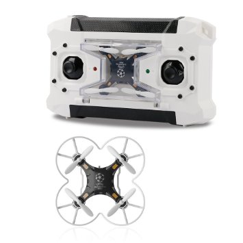 TEC.BEAN Super Mini Pocket RC Drone with 3D Flip, Headless mode, One key return RTF 4CH 6 Axis Gyro Quadcopter(BLACK)