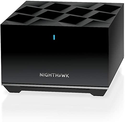 NETGEAR Nighthawk Tri-Band Whole Home Mesh WiFi 6 Add-on Satellite (MS80) – add up to 2,250 sq. ft. of Coverage