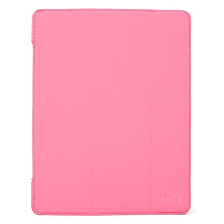 Kroo 12168-2424 Smart Shell Case for Apple iPad 2 with Sleep Mode Function