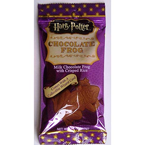 Harry Potter Milk Chocolate Frog with Collectible Wizard Trading Card - 6 Pack