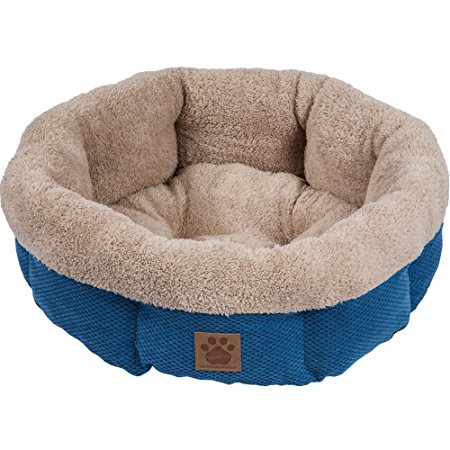 Precision Pet SN MC Round Shearling Bed