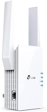 TP-Link - AX3000 Dual-Band Wi-Fi 6 Range Extender-RE705X