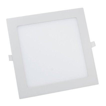 Lemonbest 18 Watt LED Panel Light, Square Ceiling Downlight Lamp, Cool White