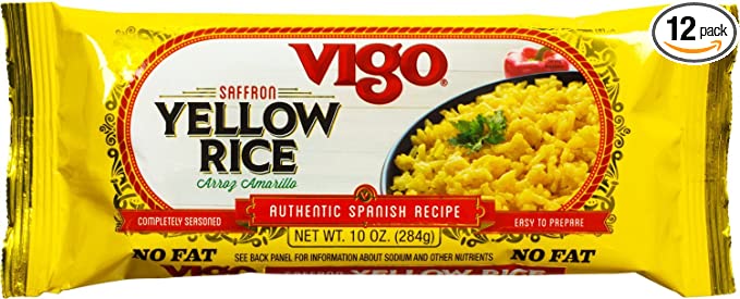 Vigo Saffron Yellow Rice, 10 Ounce (Pack of 12)