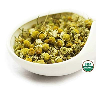 Organic Chamomile - Matricaria recutita Dried Loose Flower - By Nature Tea (8 oz)
