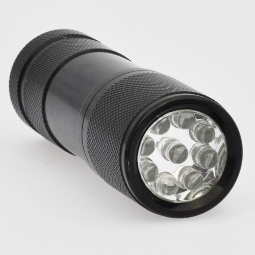 LEDwholesalers Uv LED Ultra Violet Blacklight Flashlight 3 Aaa Urine and Scorpion Detector