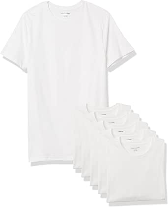 Amazon Essentials Men's 6-Pack Crewneck Undershirts