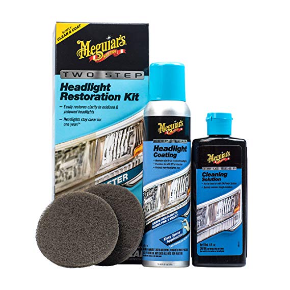 Meguiar's G2970 Two Step Headlight Restoration Kit