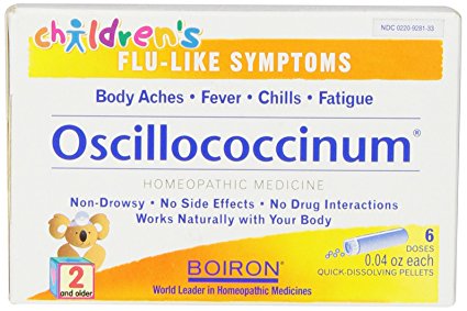 Oscillococcinum Children's Flu-Like Symptoms Homeopathic Medicine, 6 Count