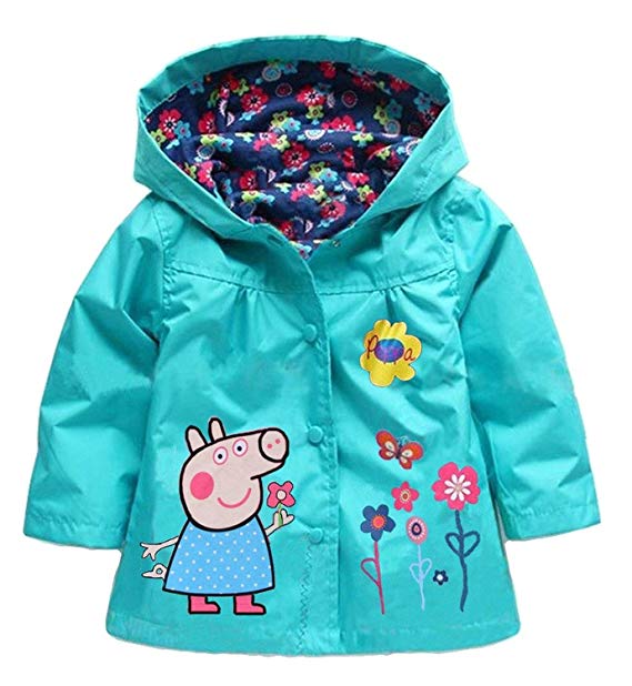 EGELEXY Cute Flower Baby Girls Kids Coat Jacket Coat Hoodie Outwear