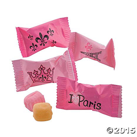 Pink Paris Party Sweet Creams - approx 108 pcs, 14oz