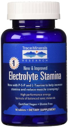 Trace Minerals Electrolyte Stamina Tablets 90-Count