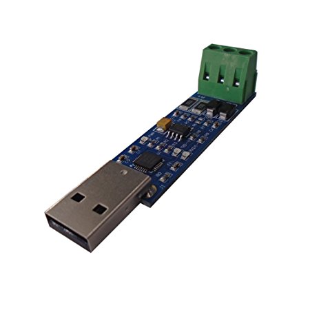 DSD TECH USB 2.0 to RS485 Serial Data Converter CP2102 Adapter Compatible with Windows 7,8,10,linux,Mac OS