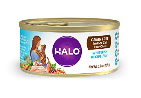 Halo Holistic Natural Wet Cat Food for Indoor Adult Cats