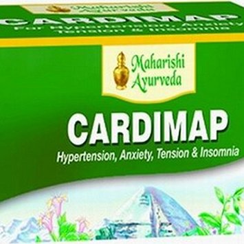 Maharishi Ayurveda Cardimap Tablets 100 Tablets-Anti-HypertensionAnxiolytic -Sarpagandha Rauwolfia serpentine 250mg