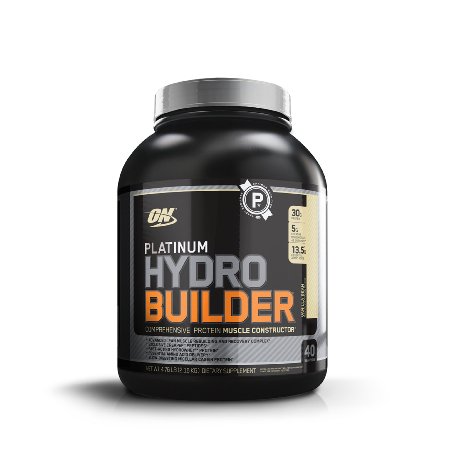 Optimum Nutrition Platinum Hydrobuilder Vanilla Bean  40 Servings