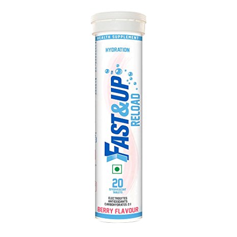 Fast&Up Reload - Berry (Tube of 20) Electrolyte Drinks and Instant Hydration Sports Drink