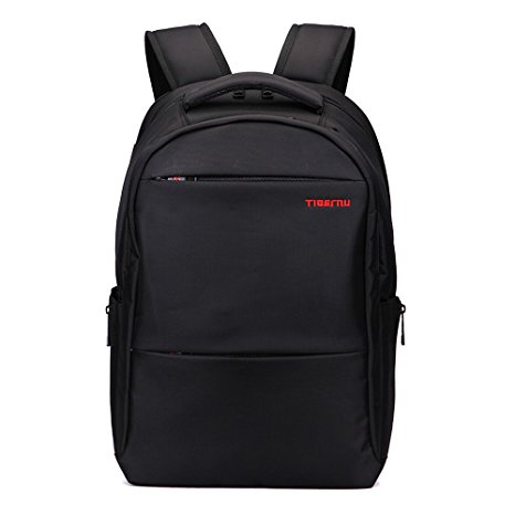 Tigernu Backpack Men Laptop Notebook Shoulder Bag Business Daypacks-Black-M