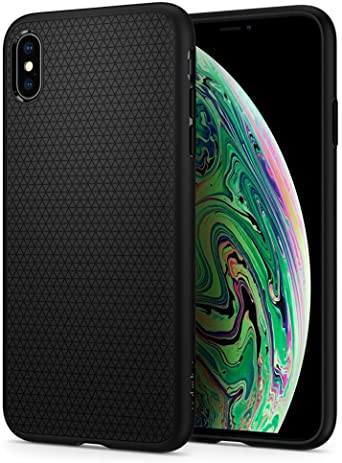 Spigen Liquid Air Works with Apple iPhone Xs Max Case (2018) - Matte Black