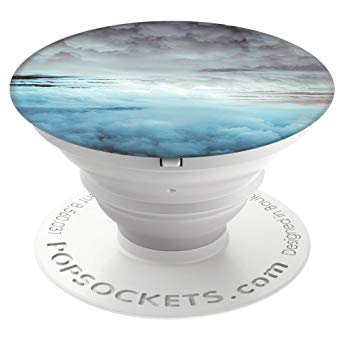 PopSockets: Collapsible Grip and Stand for Phones and Tablets - Glacier Painted Clouds