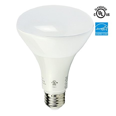 SGL Dimmable BR30 LED Bulb 11W65W Halogen Replacement 2700K Warm White E26 Medium Base 800 Lumens UL Listed Energy STAR Approved Wide Flood Light Bulb 100 Degree Beam Angle LED Light Bulb