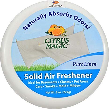 Citrus Magic Solid Odor Absbr Pure Lin 8 Oz