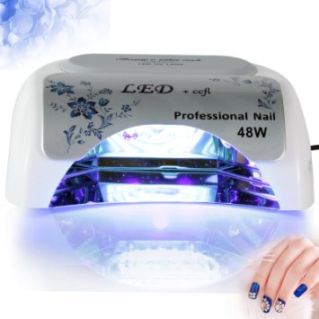Roleadro 48w LEDampCCFL Nail Dryer Suitable for Drying LEDampUV Gel
