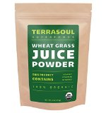 Terrasoul Superfoods Wheat Grass Juice Powder Organic 6 Ounce